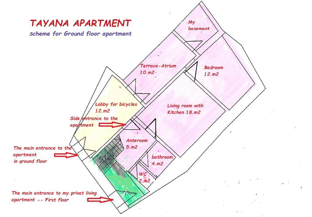 Apartma Tayana Apartment Piran Bagian luar foto